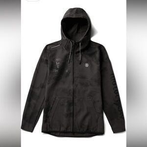 Roark x Motorhead Charcoal Hooded Windbreaker